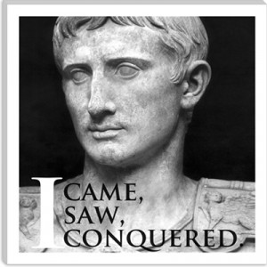 Julius Caesar Quote Canvas Art Print