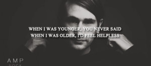 You Me At Six Black and White life depressed sad music quotes ...
