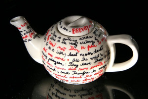 Create a Quote Teapot - wikiHow use sharpies or ceramic paint pens ...