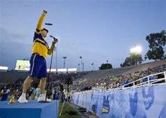, the UCLA alumni yell leader - one of the best things about football ...