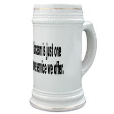 Sarcastic Sarcasm Humor Quote Stein for