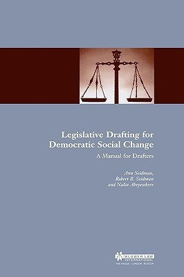 ... Drafting for Democratic Social Change: A Manual for Drafters