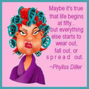 am not looking forward to 50.