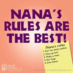 ... rules grandparents 101 grandchildren quotes healthy food nana stuff