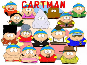 Uh Cartman, what are you doing with all of that?