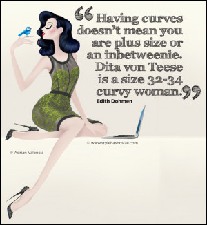 Plus Size Curvy Women Quotes