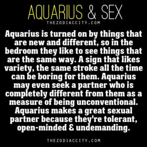Daily Horoscope on Instagram: “AQUARIUS & S.E.X Tag your hot friends ...