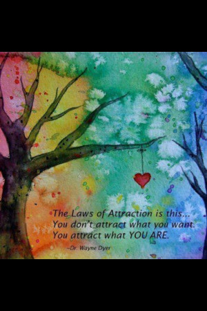 Laws of attraction quote
