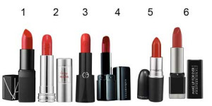 nars jungle red lipstick swatch red-lipstick-montage-set-1