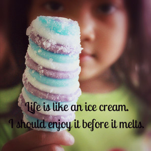 todayquotes #quotes #sayings #daughter #icecream #capturedmoment # ...