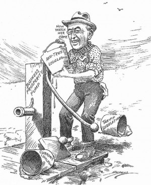 Image of 1914 Political Cartoon