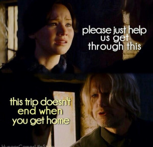 Catching Fire Quotes: Katniss Everdeen and Haymitch