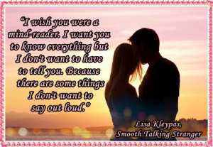 Lisa Kleypas, Smooth Talking Stranger