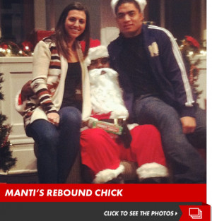 Manti Te'o -- Rebounded with ACTUAL Girl, When Fake Girlfriend 'Died ...