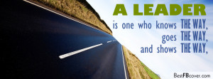 Leader Facebook timeline cover