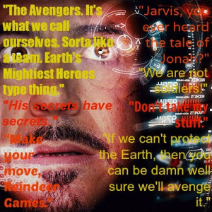 Tony Stark Quotes