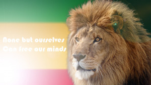 Rasta Lion Judah Bob Marley Quote by jamaicavb