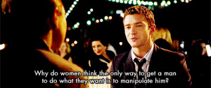 is to manipulate him? [Friends With Benefits]