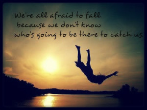 Fear of falling..