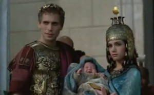 Late in June Cleopatra gave birth to a half-Roman child, divine on two ...