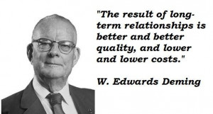 Edwards Deming Quote