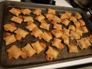 Jeno's Pizza rolls. Before microwaves. Before they became Totino's.