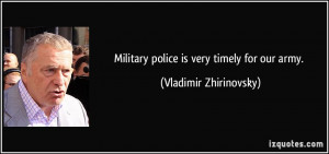 Military Police quote #1