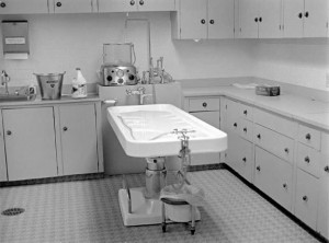 embalming table Image