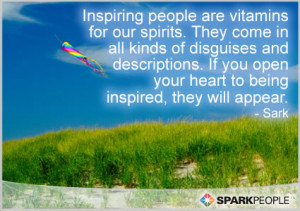 Motivational Quote - Inspiring people are vitamins for our spirits ...
