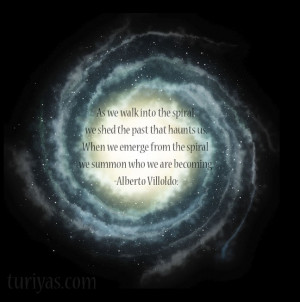 ... from the spiral we summon who we are becoming.