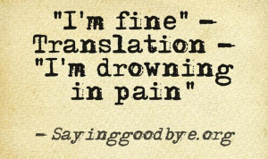 Im hiding behind my smile :(