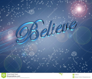 Believe In Miracles Illustration Stock Photography - Image: 7280272