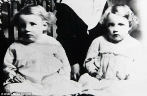 ... , pictured as toddlers before the beginning of the First World War
