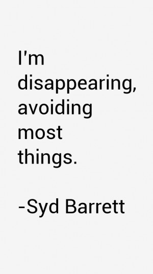 Syd Barrett Quotes & Sayings