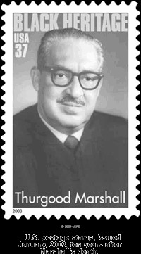 Thurgood Marshall stamp