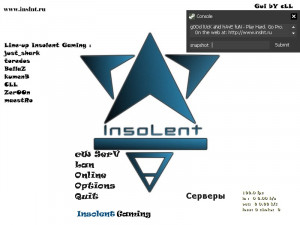 Insolent Gaming Gui v1.0 :: CS GUI | CS 1.6 GUI | Counter Strike GUI