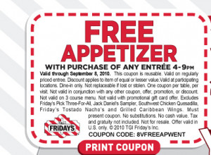 Related Pictures tgi fridays coupons 2010