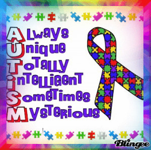entry for april autistic sprectrum challenge tags autism colorful