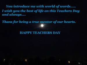 Teachers Day Messages