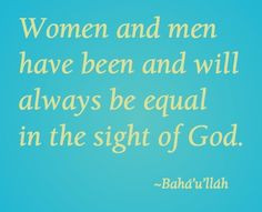 Baha'i quote More