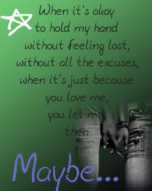 Hold My Hand Without Feeling Lost, Without Feeling Lost, Without All ...