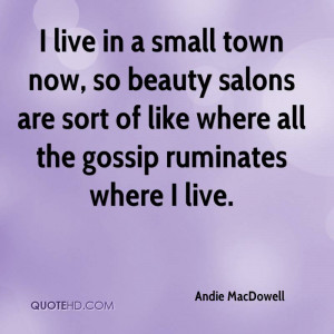 Small Town Quotes & Sayings