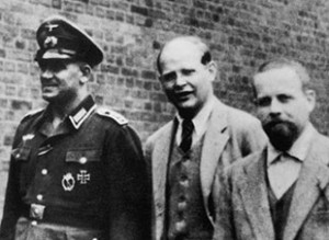 ... Wochenschau', the German newsreel, and quotes of Dietrich Bonhoeffer