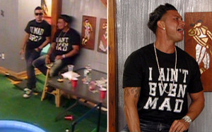 Vinny and Pauly D coordinate t-shirts on the season finale of 