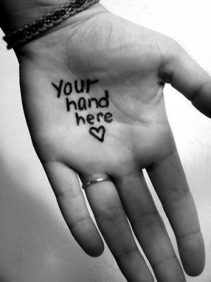 girl, hand, here, love, lovely, photo, text, true, your