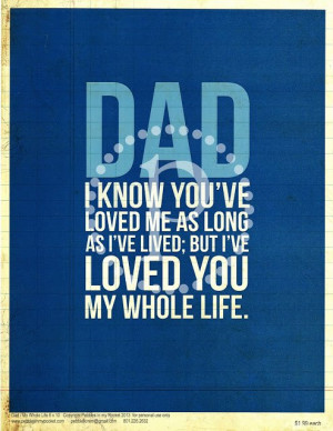 Father’s Day quote prints