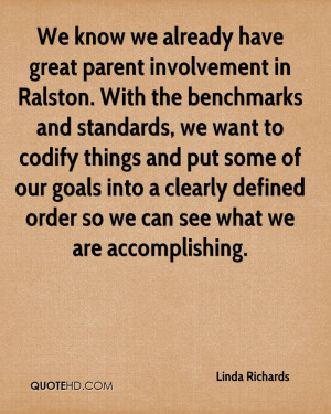 We know we already have great parent involvement in Ralston. With the ...