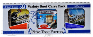 Pine Tree Farms Variety Suet Cake Bird Food Pack (VP6000)