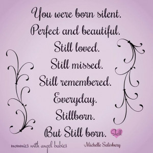 stillborn but still born
