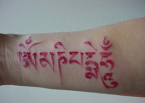 Pic Buddhist Sanskrit Tattoos